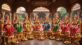 Ashtalakshmi Stotra – Worship of the eight forms of Maa Lakshmi