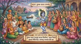 बालरूप | ठुमक चलत रामचंद्र भजन | श्रीराम का भजन हिंदी में